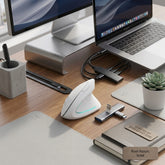 Ergonomic Vertical Wireless Mouse | Silent Bluetooth