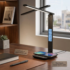 LumiCharge – Lámpara de escritorio LED multifunción y cargador inalámbrico