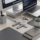 PortX Pro – 4-in-1 Aluminum USB-C Hub