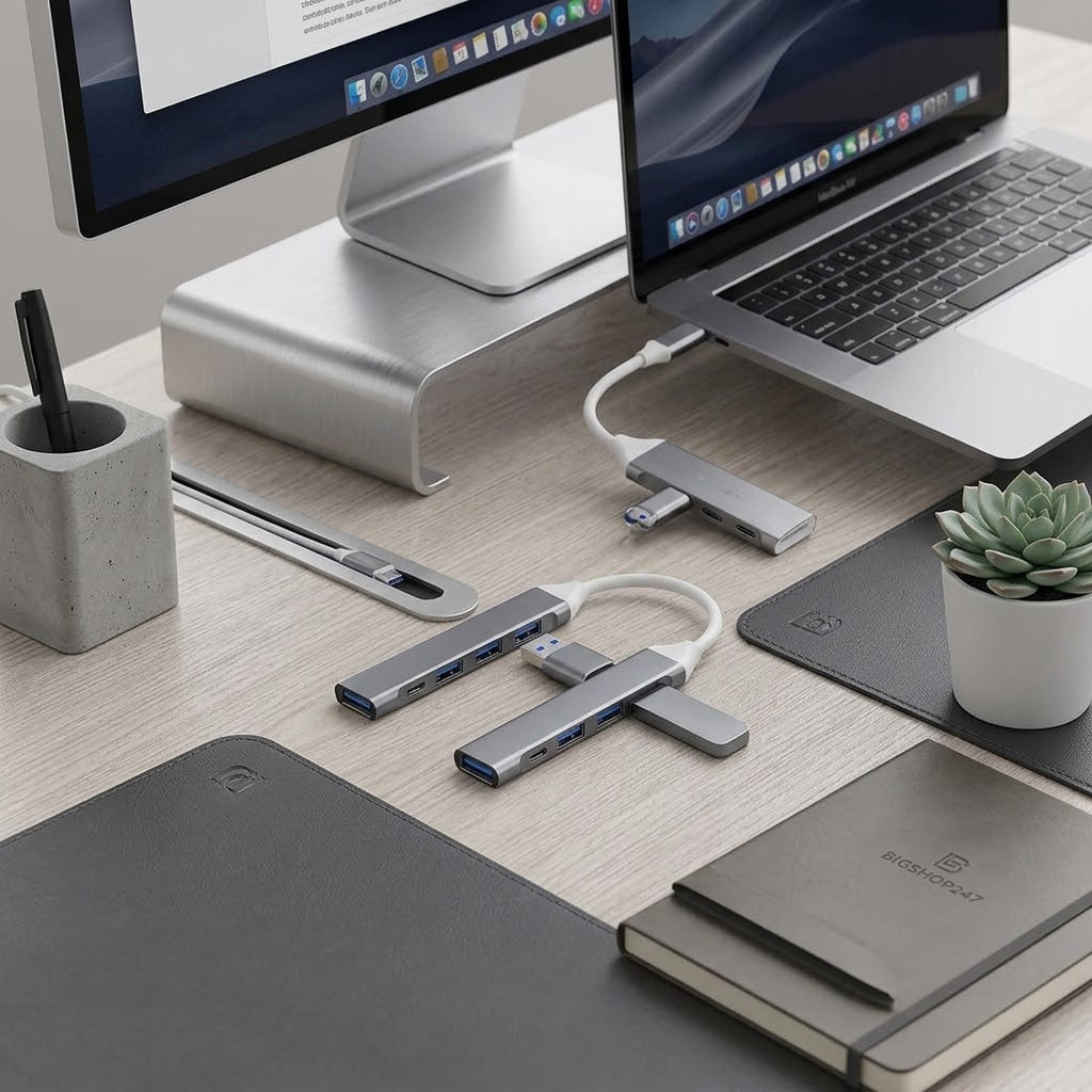 PortX Pro – 4-in-1 Aluminum USB-C Hub