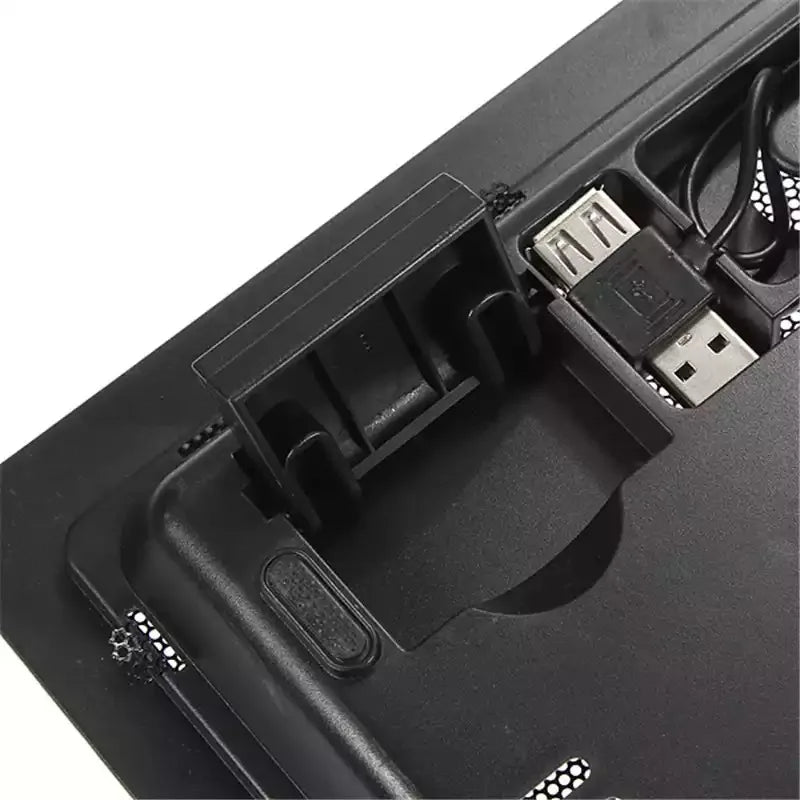 Universal Strong Winds Mute Laptop Cooling Base Tablets Laptop Cooling Pad 14 Inch Large Fan Radiator Laptop Stand Notebook