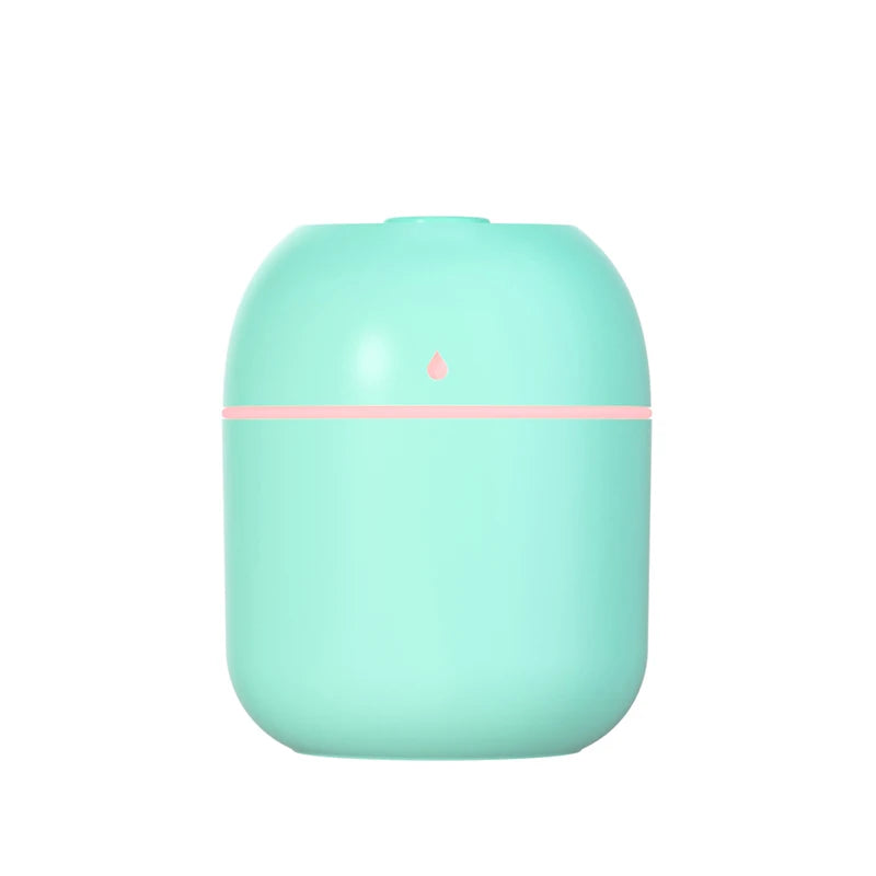 USB Humidifier Atomizer Aroma Oil Diffuser Mute 220 ml Air Humidifier with Night Lamp for Car bedroom Cool Mist Sprayer