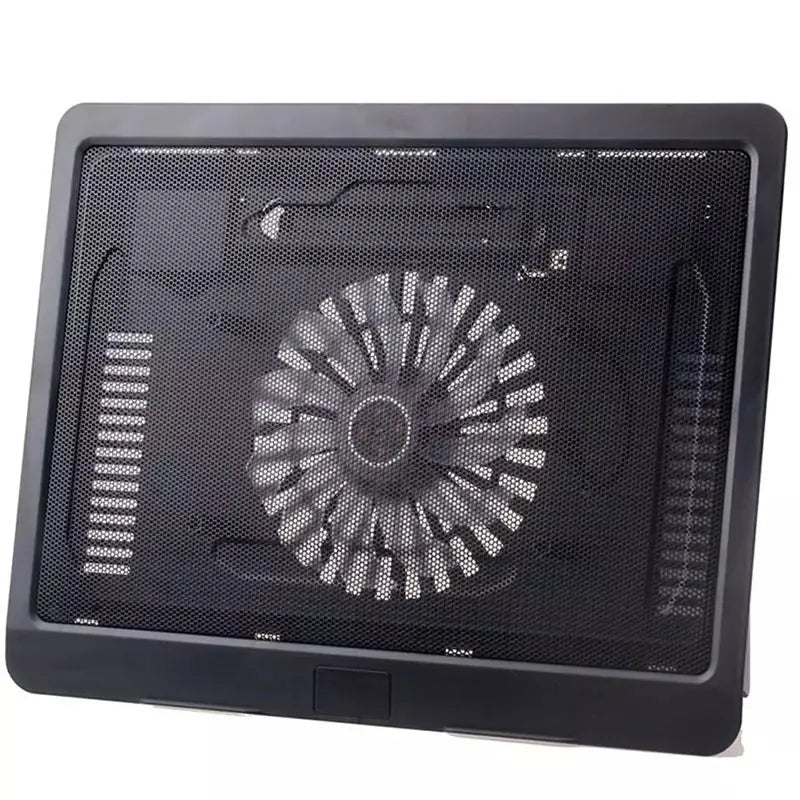 Universal Strong Winds Mute Laptop Cooling Base Tablets Laptop Cooling Pad 14 Inch Large Fan Radiator Laptop Stand Notebook