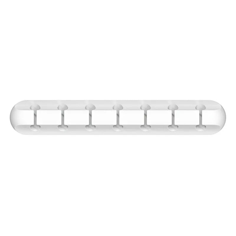 Cable Organizer Silicone USB Cable Winder Desktop Management Clips Cable Holder For Mouse Headphone Wire Organizer Protector