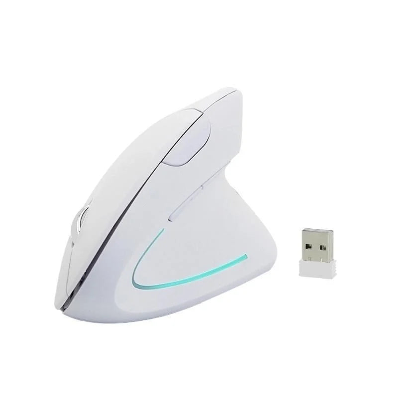 Ergonomic Vertical Wireless Mouse | Silent Bluetooth